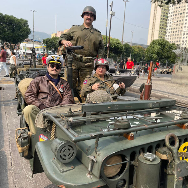 Desfile cívico-militar no Rio de Janeiro